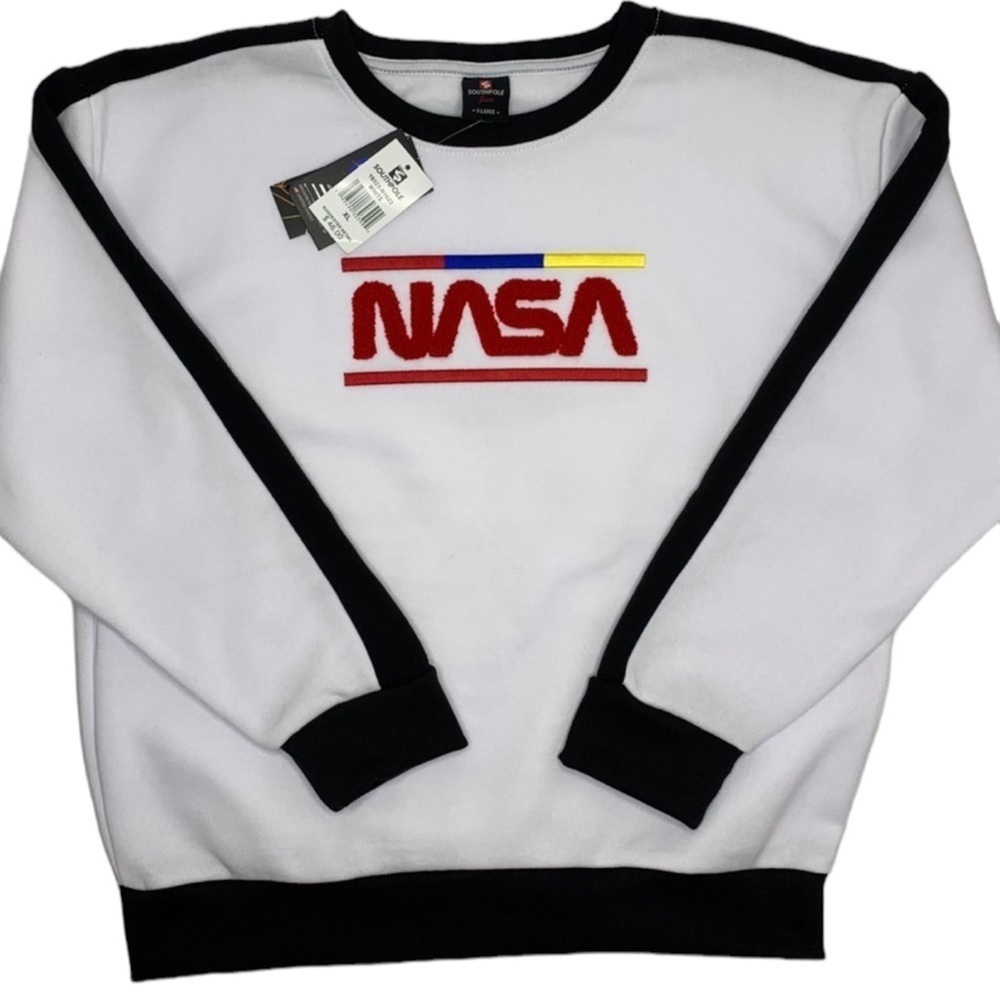 Southpole Women's Nasa Long Sleeve Fleece Top